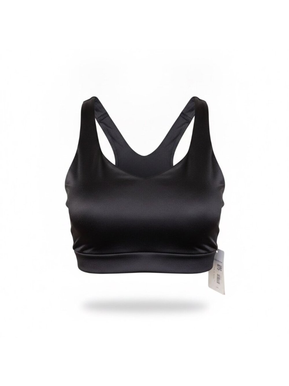 Lululemon Womens Black Sports Bra Racerback Lightweight Activewear Size 4
